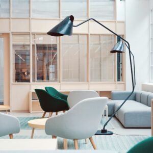 Linen Drum Table Lamp